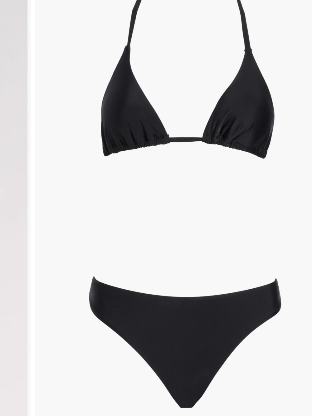 Vince 🖤 Black Triangle Bikini Set